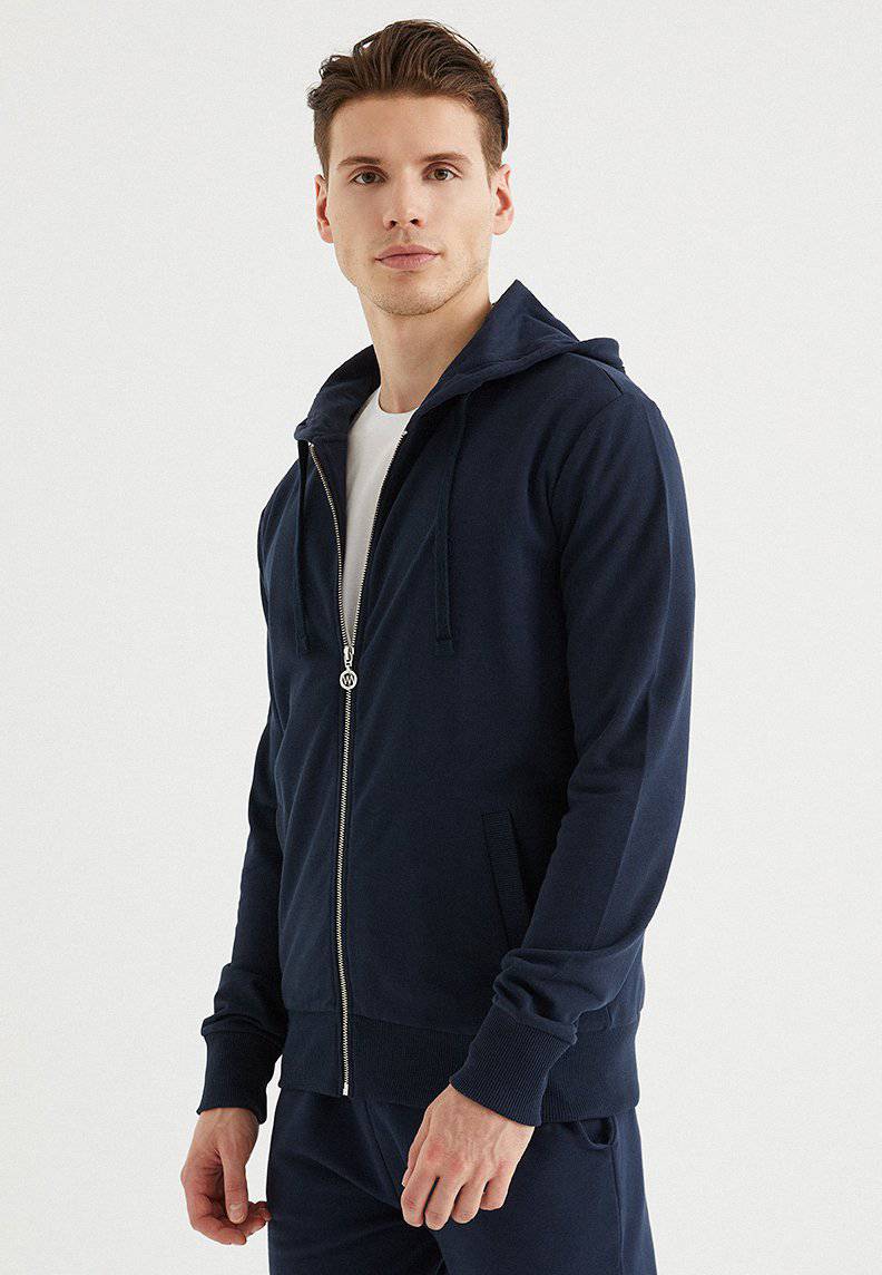 CORE ZIP HOODIE in Total Eclipse