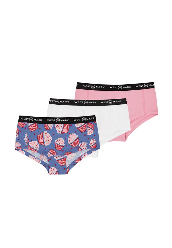 CUPCAKE HIPSTER 3-PACK