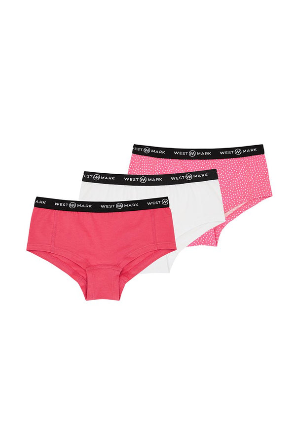 POLKA DOT HIPSTER 3-PACK