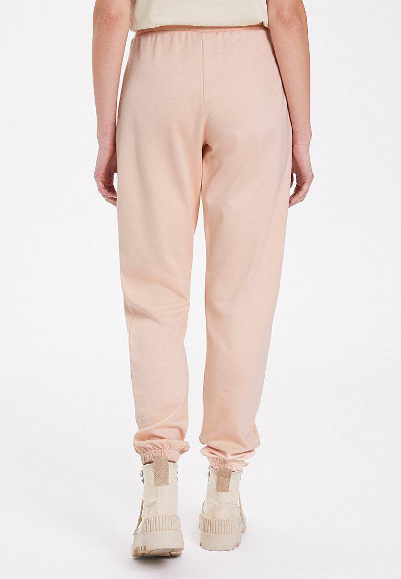 ESSENTIALS CUFFED JOGGER in Peachy Keen