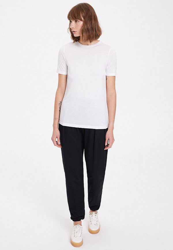 ESSENTIALS CREW NECK LOOSE TEE in White