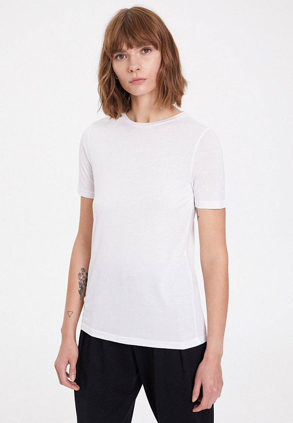 ESSENTIALS CREW NECK LOOSE TEE in White