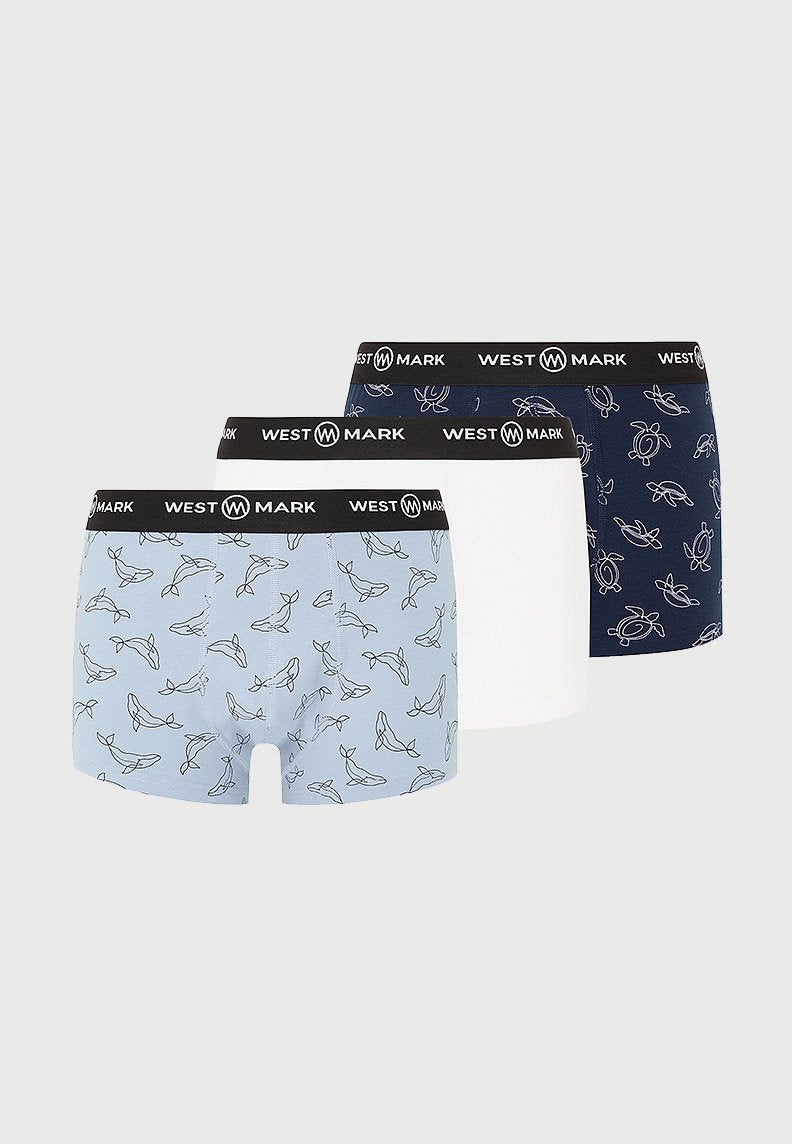LINEART ANIMAL TRUNK 3-PACK