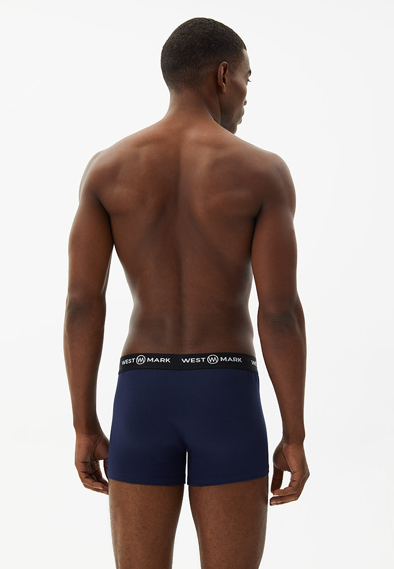 OSCAR TRUNK 3-PACK in Navy, Bordeaux, Grey Melange