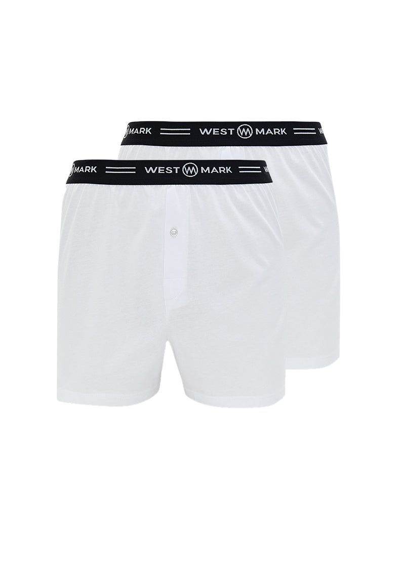 TEDDY BOXER 2-PACK in White