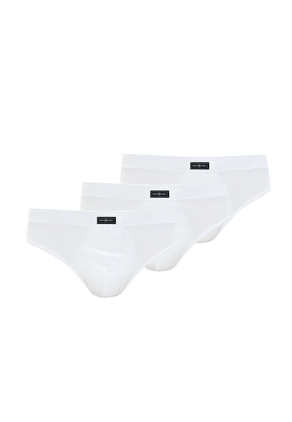 BRUNO BRIEF 3-PACK in White