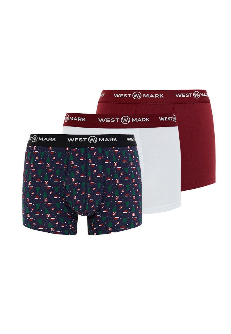 OSCAR TRUNK 3-PACK X-MAS SANTA