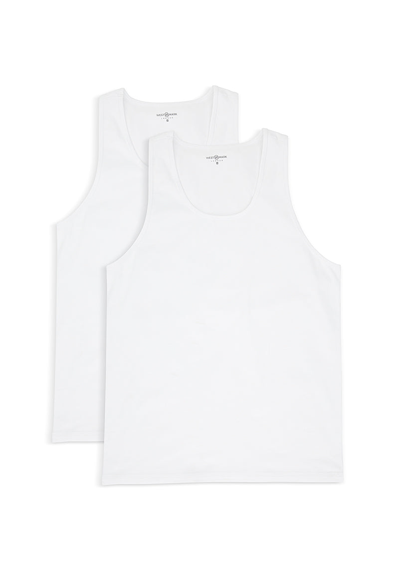 TANK TOP 2-PACK in White