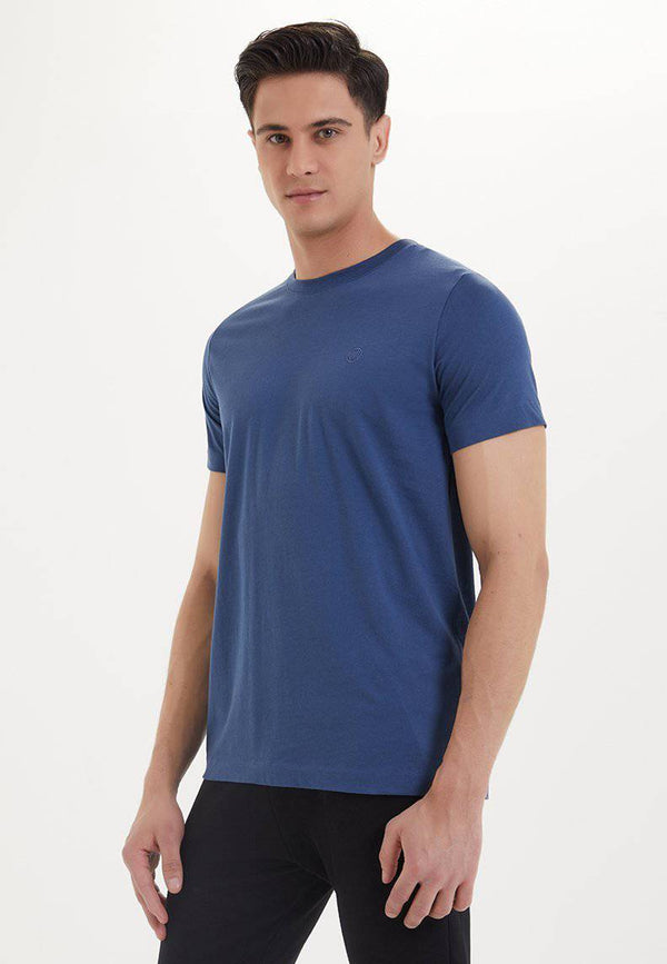 ESSENTIALS O-NECK T-SHIRT in Dark Denim