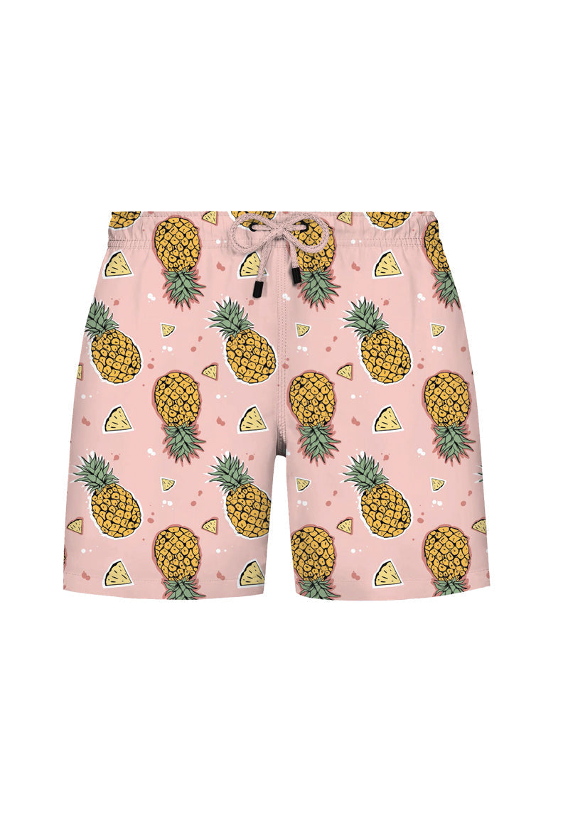 KIDS PINEAPPLE SWIM SHORTS